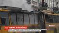 У Тернополі загорівся тролейбус з пасажирами