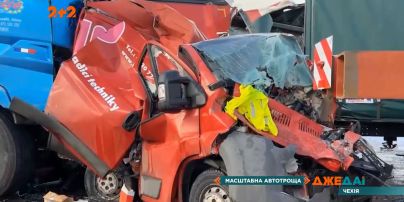 В Чехии произошла масштабная авария с участием четырех десятков автомобилей