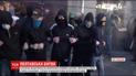 У криваві сутички переросла акція протесту в Полтаві, п'ятьох учасників затримано