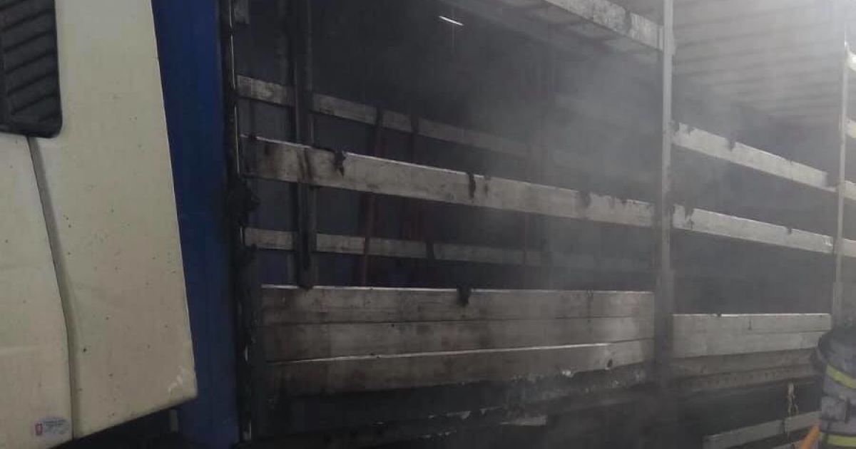 Автобус згорів в Червонограді_4 / © Управление ГСЧС во Львовской области