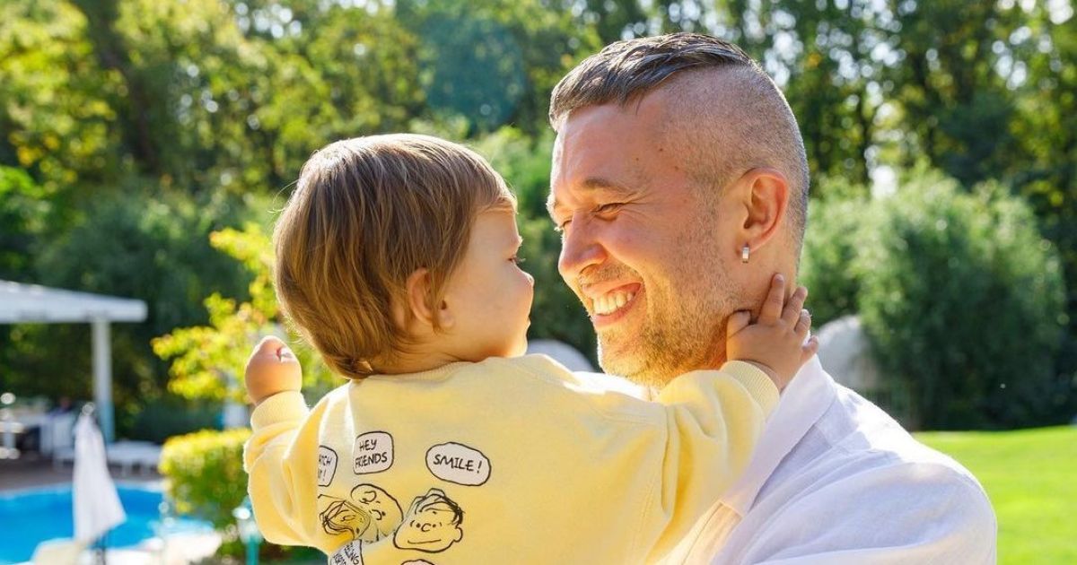 Сергій Бабкін вперше показав обличчя підрослого сина, схожого на нього як дві краплі