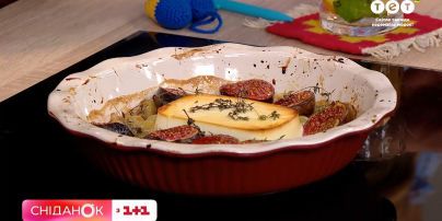 Запеченный инжир с фетой! Мужская кухня в «Сниданке»