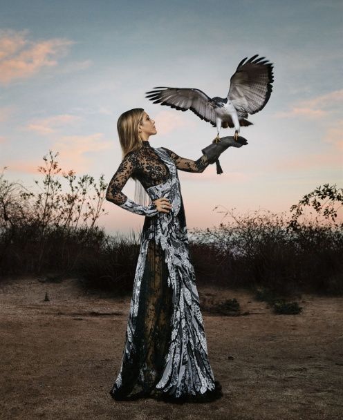 Фотографии с Энистон вышли очень изысканными / © Harper’s Bazaar