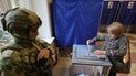 Голосування на фейкових виборах до Держдуми РФ в окупованому Донецьку
