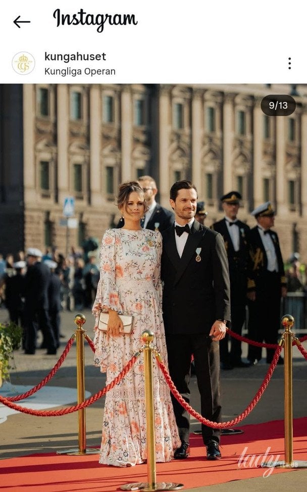 Принцеса Софія та принц Карл Філіп / © Шведська королівська родина/Instagram