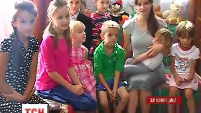 В унікальній родині з Житомирщини народилася шістнадцята дитина