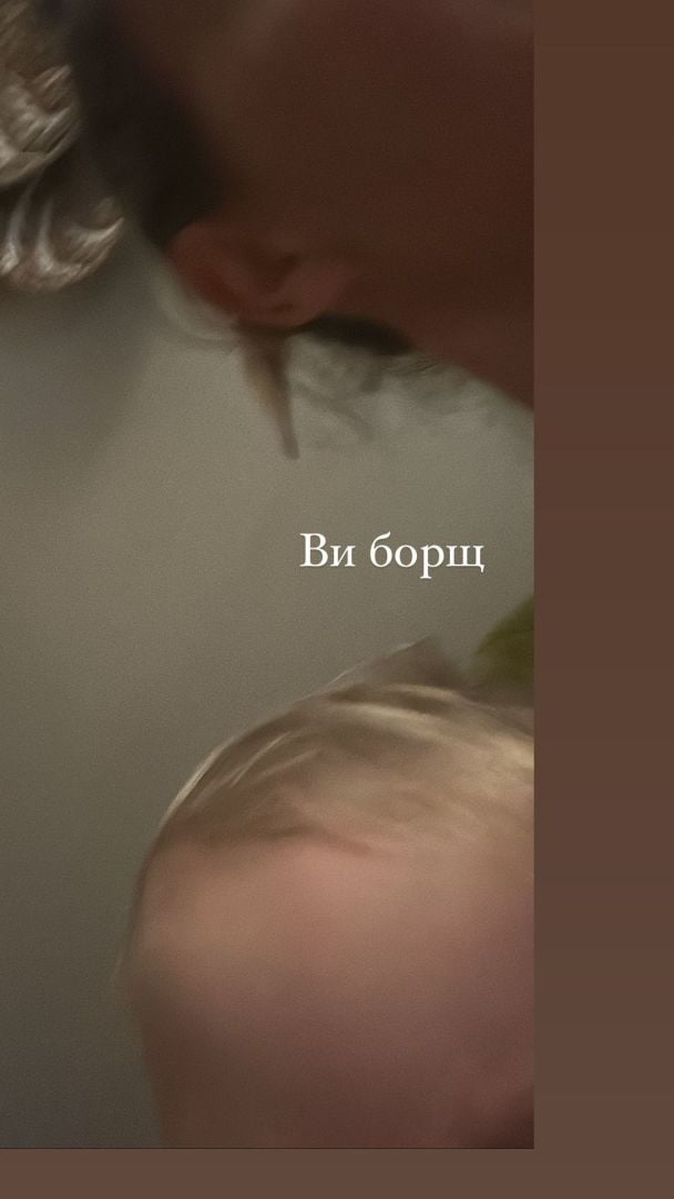 Первое селфи 1,5-летнего сына Екатерины Осадчей / © instagram.com/kosadcha
