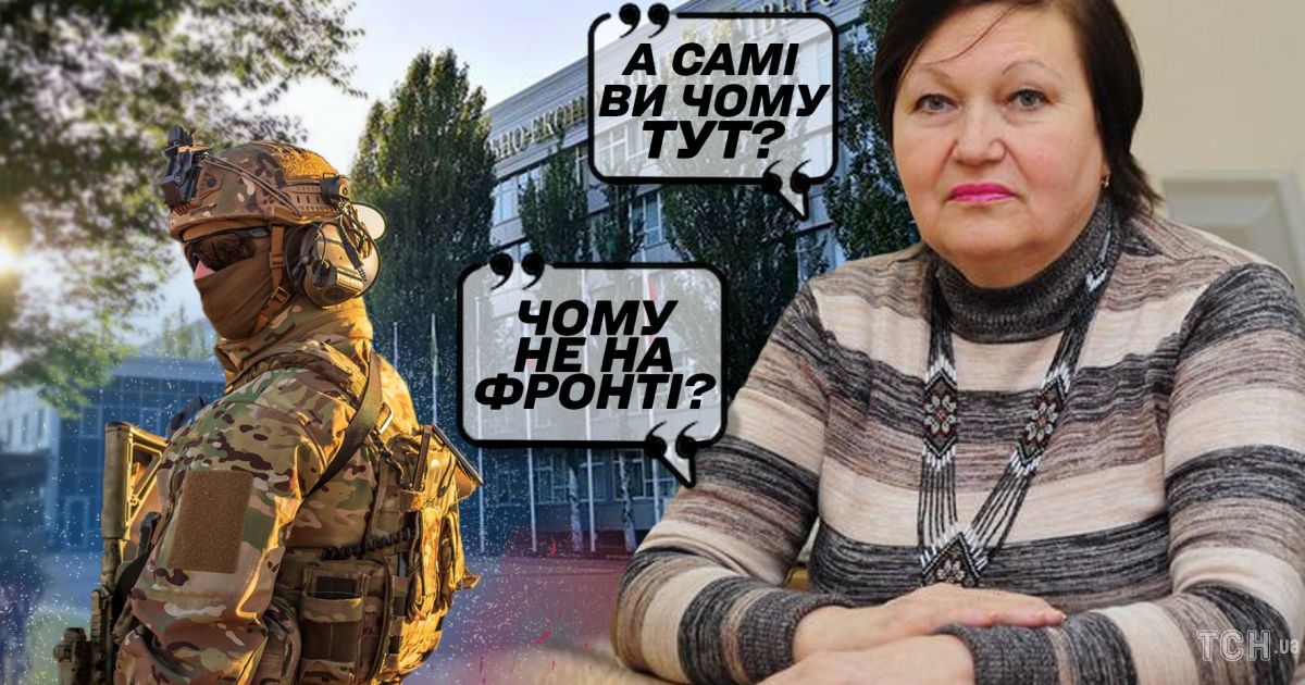 Скандал у КНТЕУ: викладачка відправляла студентів на фронт на прохання вести лекції українською (відео)