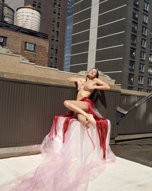Белла Хадид в фотосете для POP