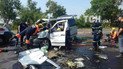 В Николаеве из-за столкновения микроавтобуса и грузовика погибли ребенок и двое взрослых