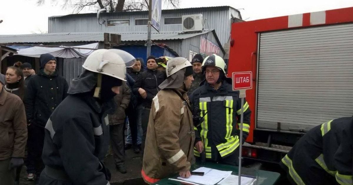 пожежа на лісовій _1 / © Управління ДСНС Києва