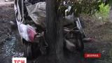 Четыре человека сгорели заживо в машине во время ДТП в Винницкой области