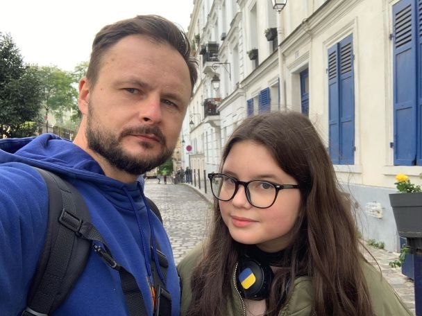 Роман Ясіновський із донькою від Вікторії Литвиненко