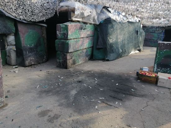 Окупанти обстріляли з мінометів позиції українських прикордонників на Донбасі