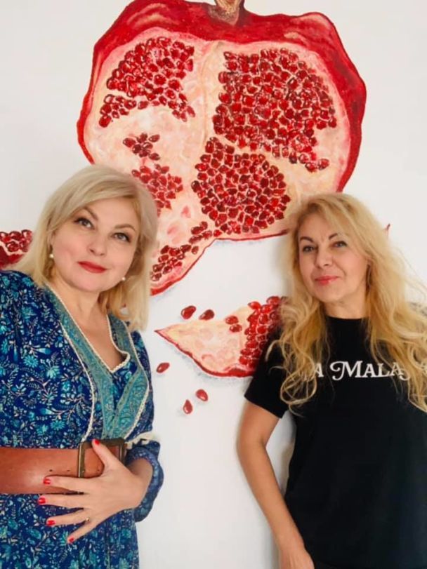 Марія Бурмака та Ольга Юнакова / © facebook.com/maria.burmaka