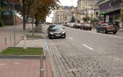 В Киеве вводят "парковочные карманы". В КГГА показали, как правильно ими пользоваться