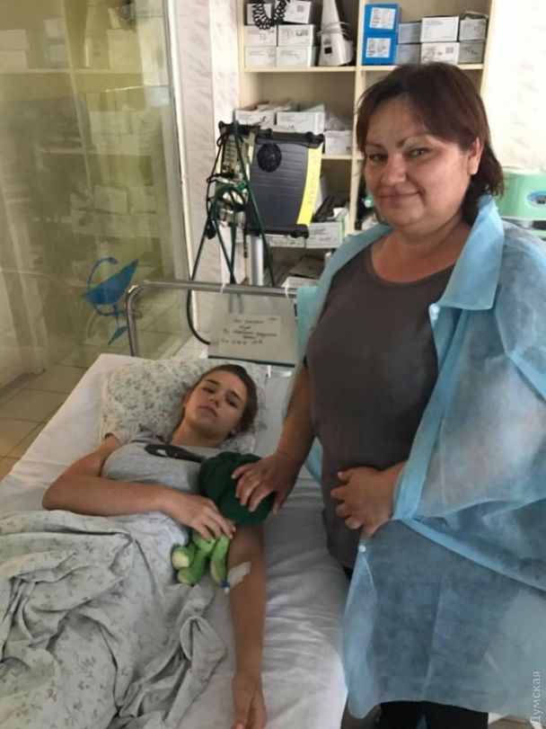 Катерина Ной перебуває у реанімації обласної дитячої лікарні. / © Думская