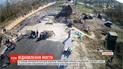 В Станице Луганской открыли временный обходной мост на линии разграничения