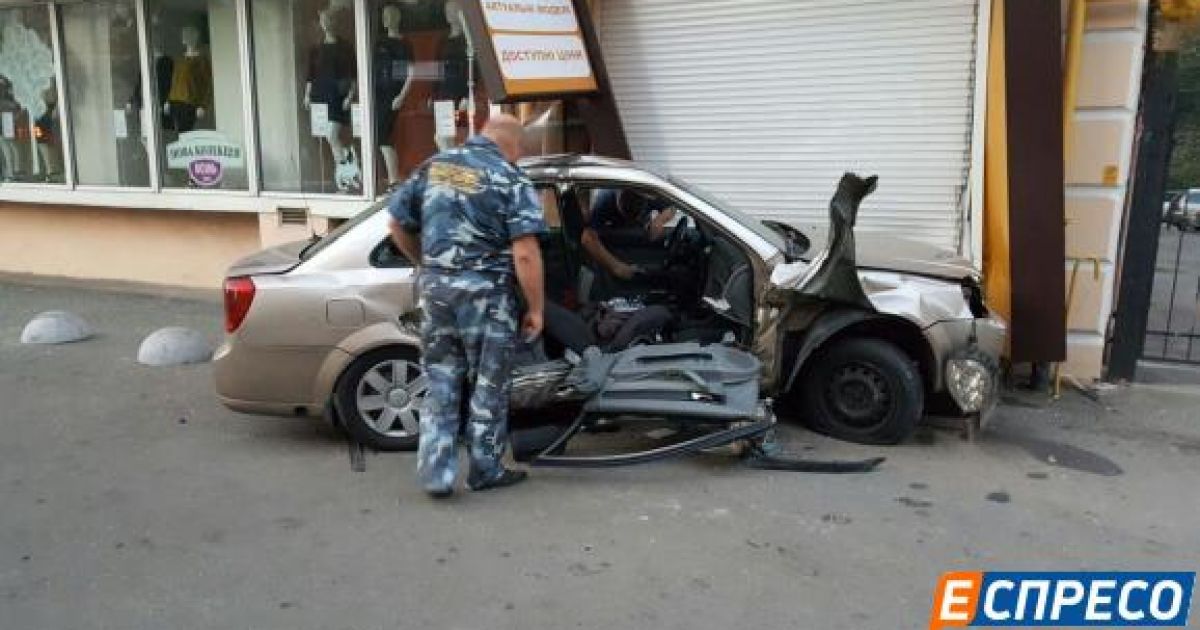 ДТП за участю поліції і таксі у Києві_1 / © Еспресо.TV