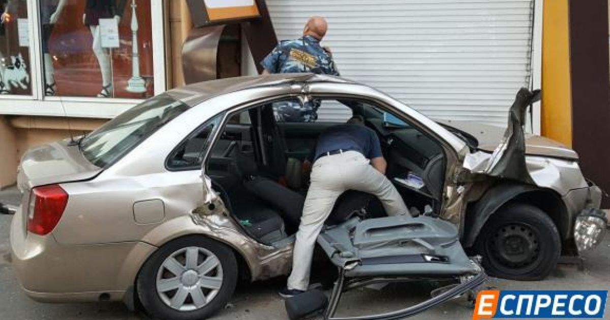 ДТП за участю поліції і таксі у Києві_2 / © Еспресо.TV