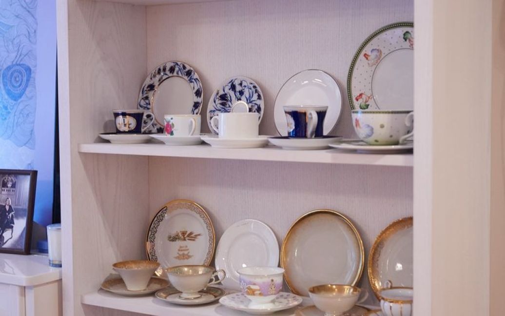 Фреймут показала коллекцию фарфоровой посуды / © viva.ua