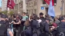 Митинг против ЛГБТ