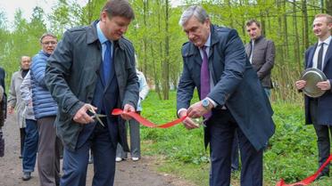 могилів білорусь відкриття перил_2 / © mogilevnews.by