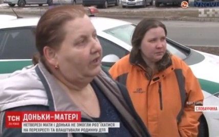 Семейное ДТП: в Словакии пьяные мать и дочь врезались друг в друга
