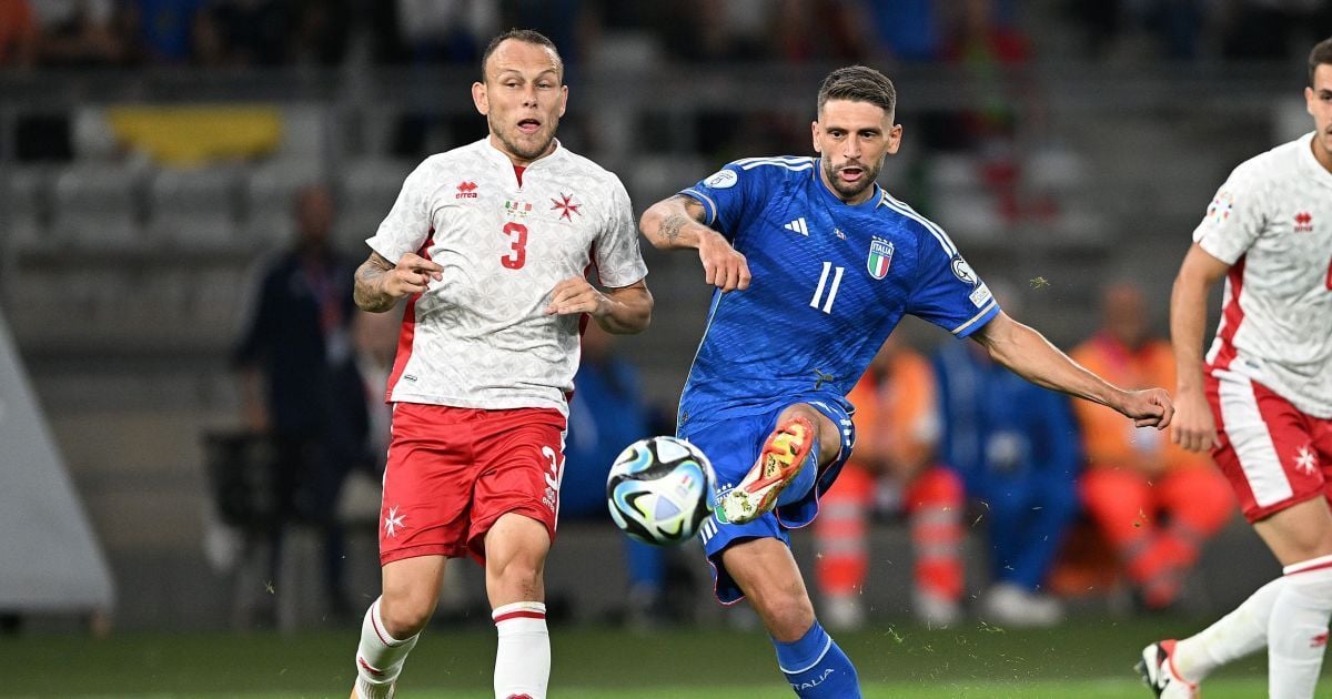 Італія – Мальта / Фото: twitter.com/Azzurri_En