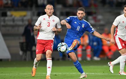 Италия разгромила Мальту и сдвинула Украину со второго места отборочной группы на Евро-2024
