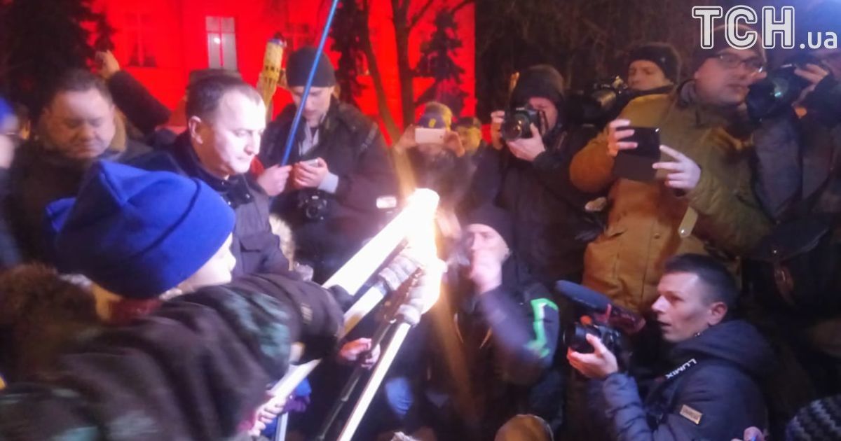 смоколискипний марш у Києві на честь Бандери_2 / © фото: Юлия Яценко