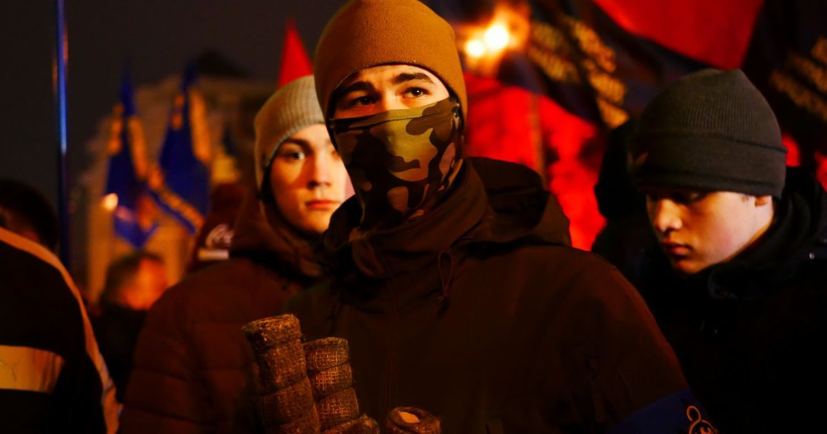 смоколискипний марш у Києві на честь Бандери_2 / © Украинская правда