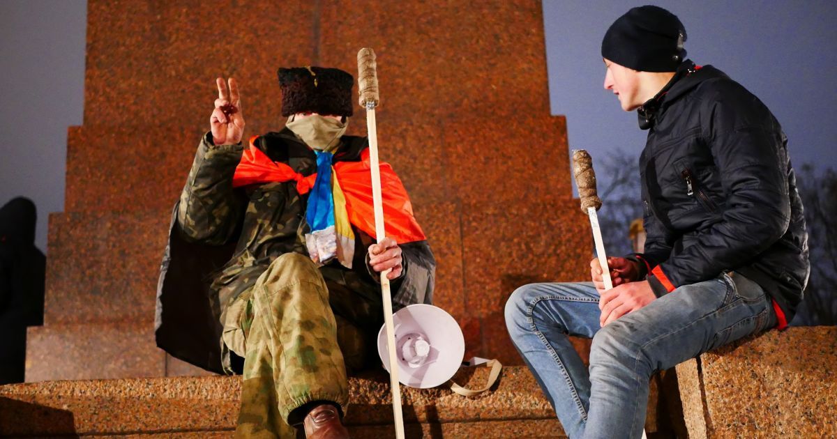 смоколискипний марш у Києві на честь Бандери_3 / © Украинская правда