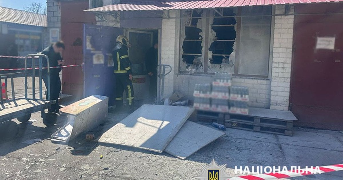 Вибух на ринку у Києві 3 квітня