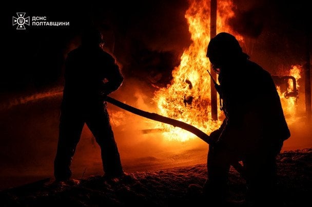 Последствия атаки на Полтавщину / © mukachevo.net