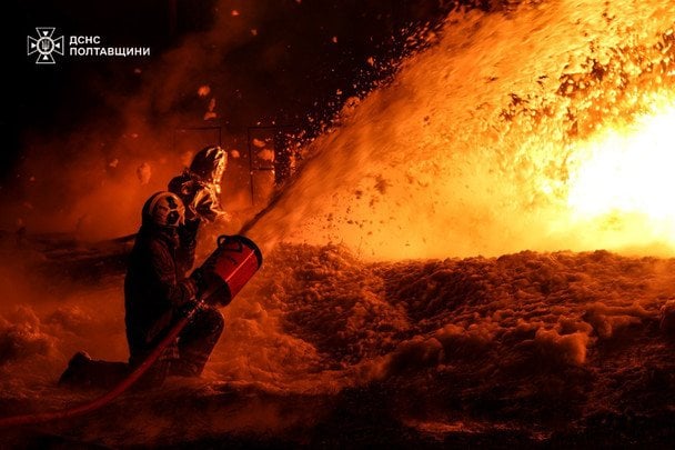 Последствия атаки на Полтавщину / © mukachevo.net