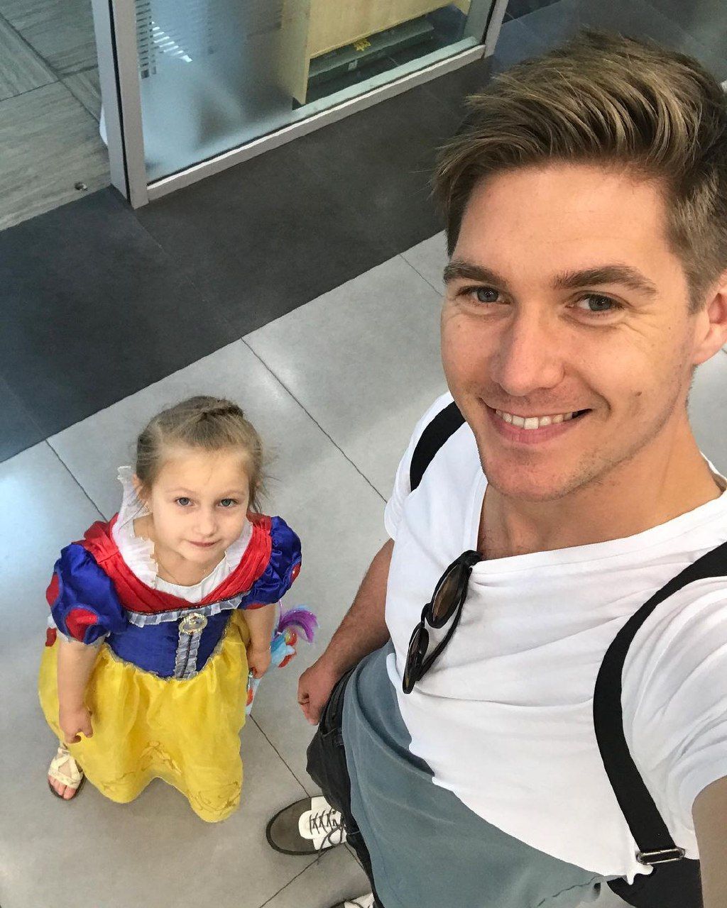 Владимир Остапчук с дочерью / © instagram.com/vova_ostapchuk