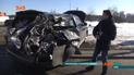 На Харьковской площади в Киеве случилась масштабная авария