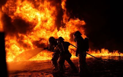 В Киеве вспыхнул пожар в ресторане