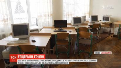 300 шкіл на Львівщині закрили на карантин через грип та ГРВІ