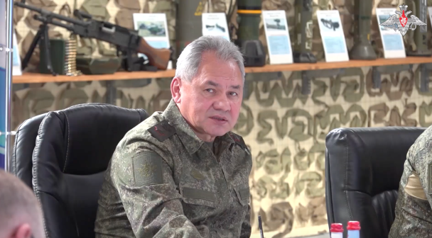 Министр обороны России Сергей Шойгу/Скриншот