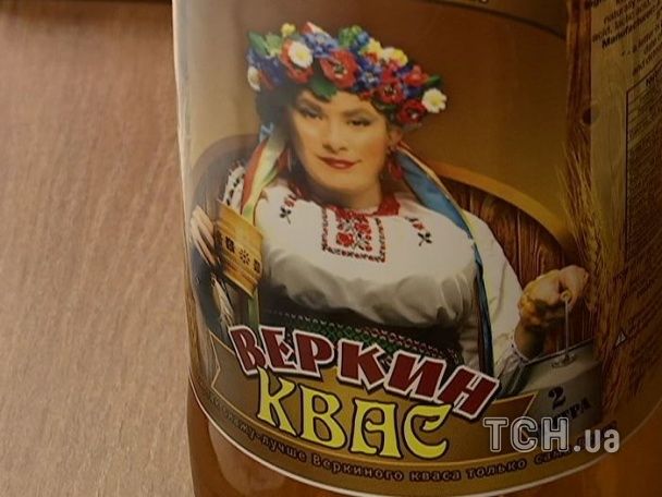 Этикетка кваса с изображением Данилко / © ТСН