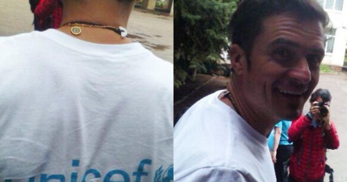 Орландо Блум в Украине / © соцмережі