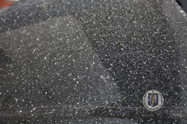 Пил із Сахари в Києві 24 квітня / © Київська міська військова адміністрація