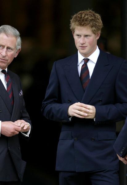 Принц Чарльз, принц Гарри и принц Уильям / © Associated Press