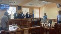 Заседание суда по делам мародеров по моргу