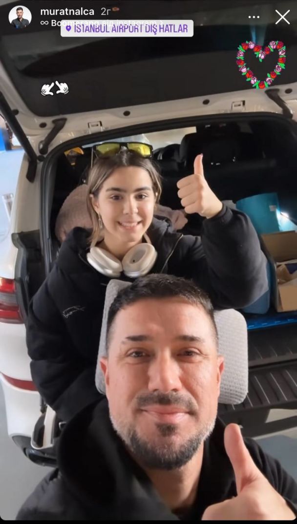 Мурат Налкакиоглу с дочерью от Ани Лорак / © instagram.com/muratnalca
