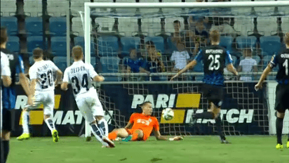 Черноморец - Заря - 0:2. Видео голов