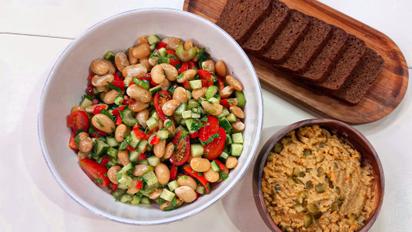 Фантастичний салат з квасолі! 3 хвилини – і готово!