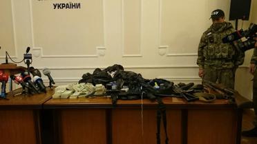 На бирфінгу показали доказательства по делу Корбана / © ТСН.ua